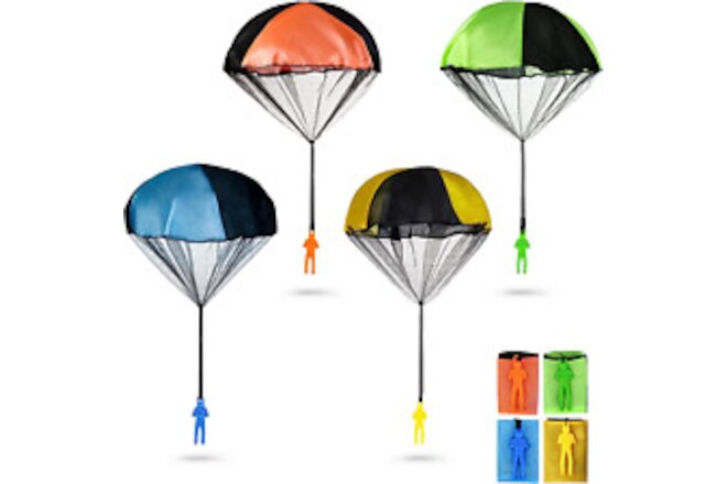 Parachute Toy, Tangle Free Throwing Toy Parachute, Outdoor Children'S Flying Toy