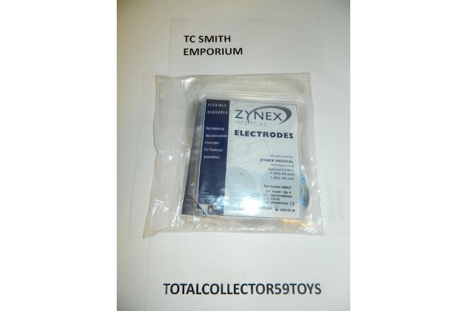 Zynex Medical Tens Unit Electrodes 2" Round Pads 40 - 10 Packs of 4 NEW