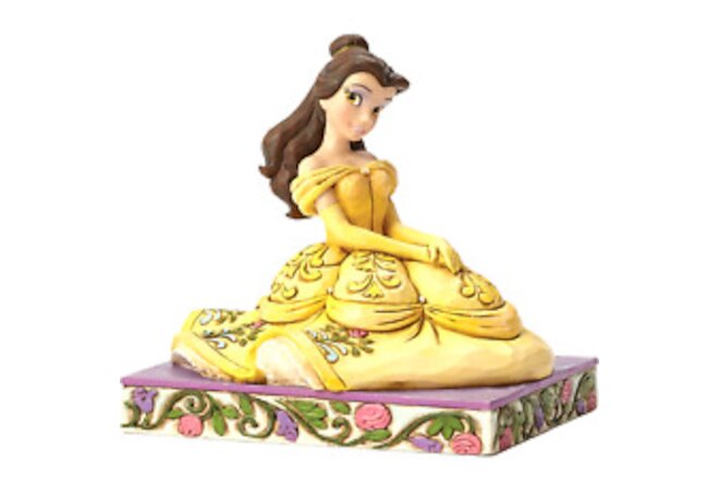 ✿ New JIM SHORE DISNEY Figurine PRINCESS BELLE Beauty and The Beast 4050410