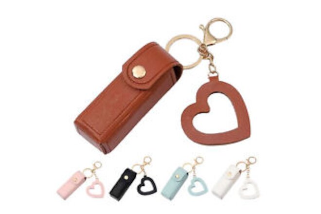 Mini Lipstick Case Small Cosmetic Bag Portable PU Leather Stylish Mini amazing