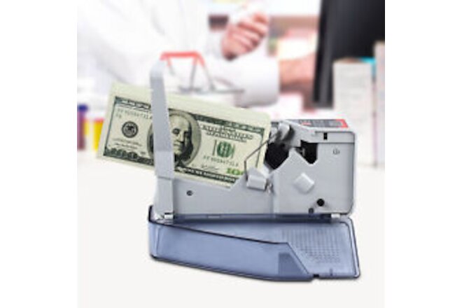 Money Counter Machine Currency Cash Bank Counterfeit Detector Cash Counting