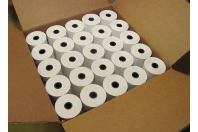 100 Rolls 2 1/4" 57mm  x 50' Cash Register Credit Card POS Receipt Thermal Paper