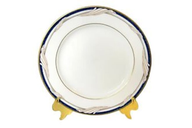 Gorham GOLDEN SWIRL Porcelain Blue Bread & Butter Plate NEW