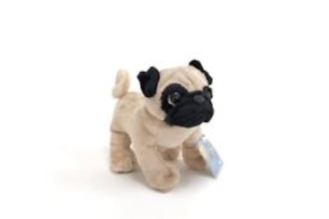 New Webkinz Plush Pug with Original Tag and Unused Code NWT Retired