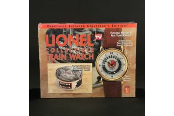 Lionel Collectible Train Watch NEW SEALED COLLECTOR EDITION