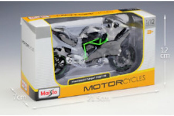 MAISTO 1:12 Kawasaki Ninja H2R H2 R MOTORCYCLE DIECAST MODEL Collection Toy Gift