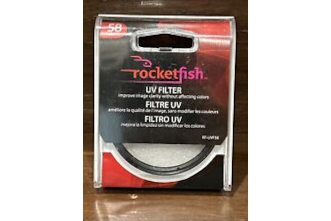 Rocketfish 58mm lens filter UV RF-UV58