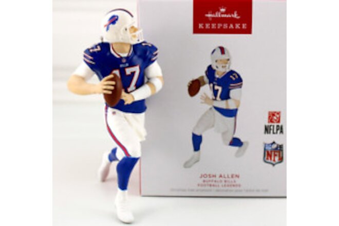 Buffalo Bills Josh Allen Ornament Football Legends 2023 NFL Hallmark Christmas