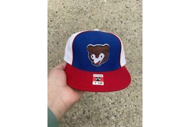 Vintage Chicago Cubs Fitted Hat Sz 7 New By American Needle