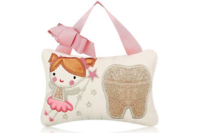 Tooth Fairy Pillow with Pocket Kids Tooth Pillow Tooth Keepsake Pouch Tooth Fair