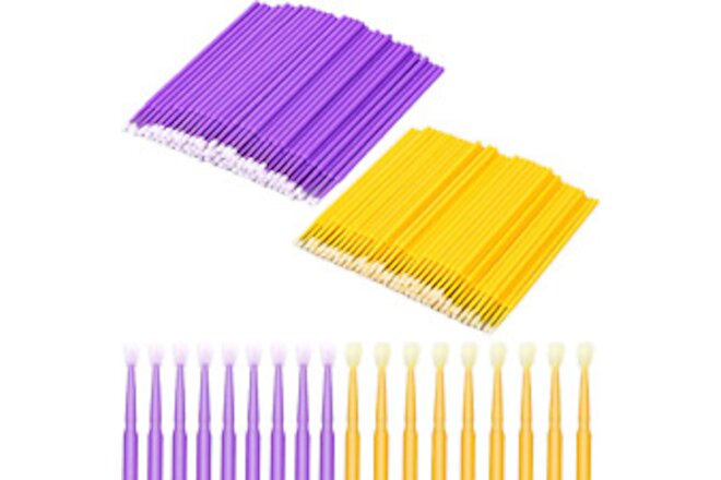 200 Packs Sewing Machine Cleaning Brushes,Bendable Micro Swabs,Multipurpose Poin