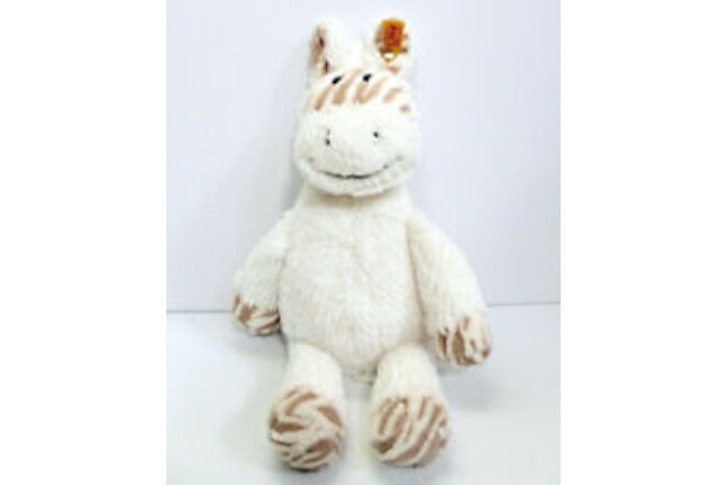 Steiff Stripie Zebra Stuffed Animal Plush Toy 30cm #068874 Creme