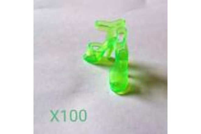 wholesale 100 pair of nice Green Doll Shoes for 11.5" BJD Doll