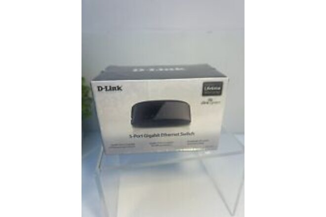 D-Link (DGS-1005G) 5-Ports External Ethernet Switch Brand New In Box