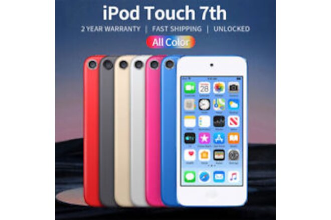 NEW-Sealed Apple iPod Touch 7th Generation (256GB) All Color FAST SHIPPING Lot c