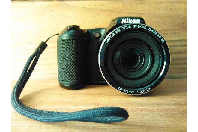 (RF366) USED BUT NOT ABUSED NIKON COOLPIX L340 CAMERA WITH EXTRA GOODIES