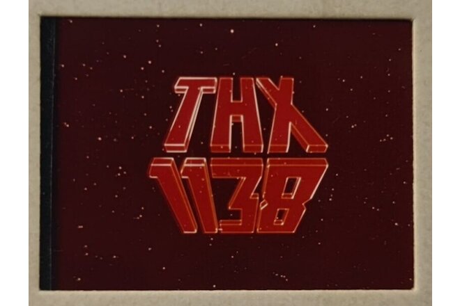 THX 1138 ORIGINAL 16MM FILM SLIDES / CELLS  - SET OF 10 (AM)