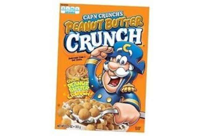 Quaker, , Peanut Butter Crunch Cereal, 12.5oz Box (Pack of 4)