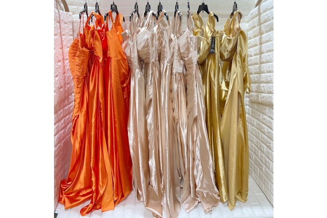 Wholesale Lot of 10pc Women's Prom Bridesmaid dresses Formal Party soft dress