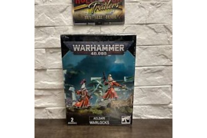 Games Workshop Warhammer 40K Warlocks Aeldari Eldar - 2 Miniatures