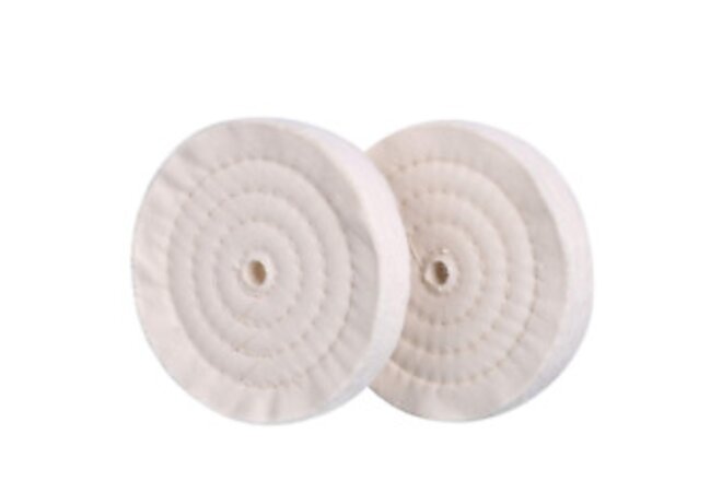Buffing Polishing Wheel Extra Thick 6-Inch for Bench Grinder 2 PCS