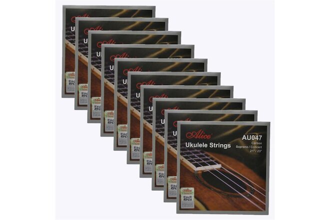 10Sets Alice Soprano Concert Ukulele Strings Carbon Nylon AU047
