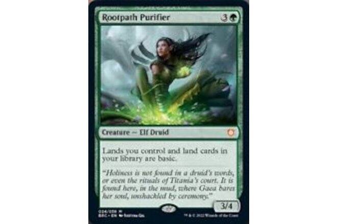 Rootpath Purifier [The Brothers' War Commander]