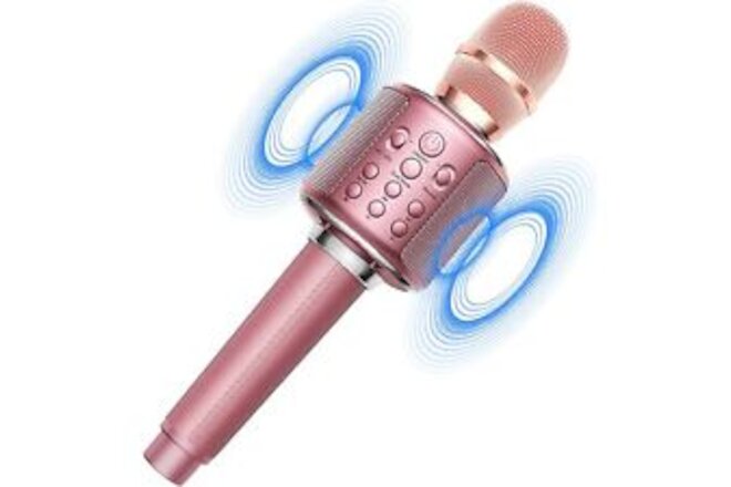 XZL Bluetooth Karaoke Microphone for Kids & Adults, Wireless Rechargeable Mic...