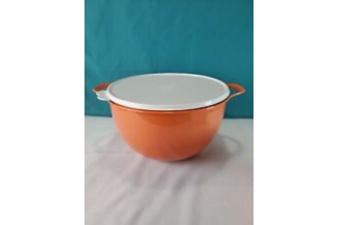 Tupperware Thatsa Bowl 42 Cup Maple With White Seal Sale