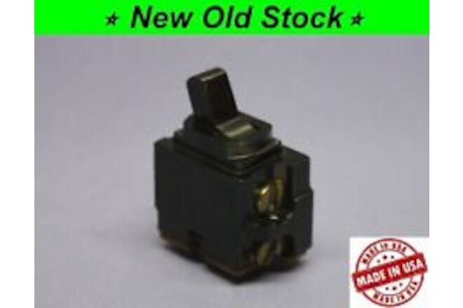 💡 Vintage Black 4-Way Toggle Light Switch Despard Interchangeable, P &S, NEW