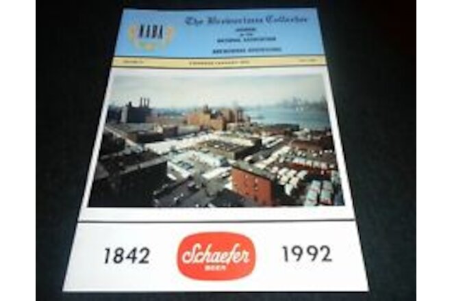 Beer History Book- Billings Brewery, Montana, Schaefer Brewery, New York