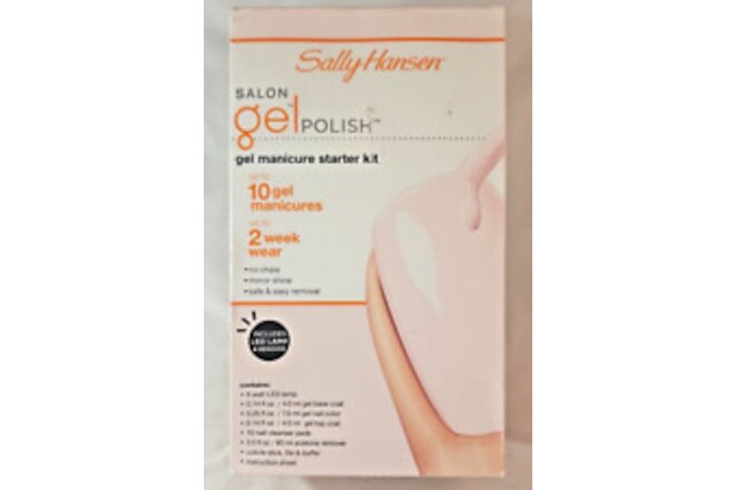 Sally Hansen Salon Gel Polish Gel Manicure Starter Kit (Includes LED Lamp)