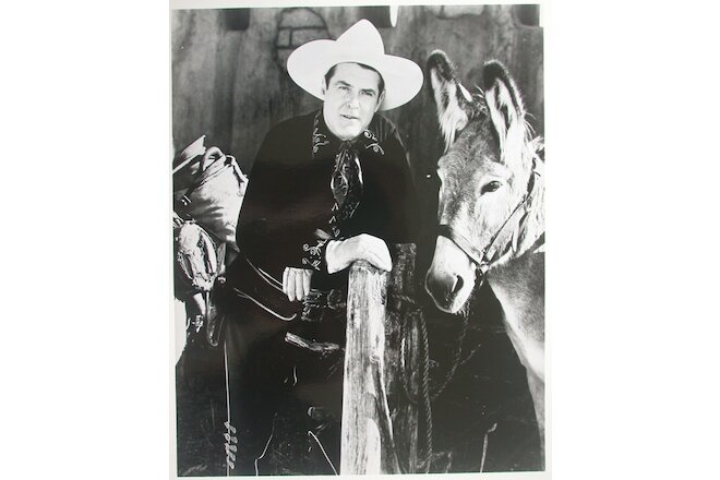 KEN MAYNARD - COWBOY MOVIE STAR OF THE 20'S THROUGH THE 40'S - (6) 8X10 PICTURES