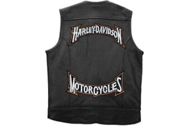 Harley Rocker Patches 10.5" Large Embroidered Motorcycle Vest/Jacket Patch Iron