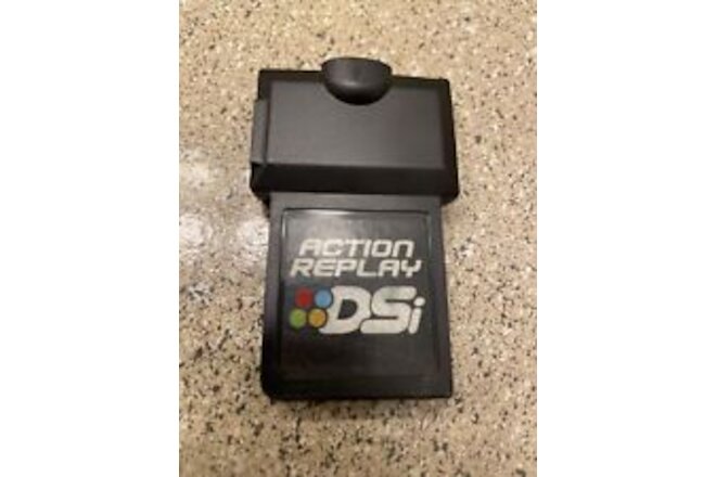 Action Replay DSi DSi/DS/DS Lite Compatible Black Label  No cable! Tested!