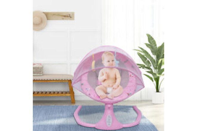 Electric Baby Bouncer Seat Swing Cradle Rocker Chair Music Infant Newborn Remote