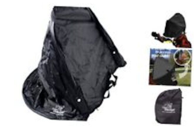 Rain Wedge Easy Access Golf Bag Rain Hood/Cover,Black