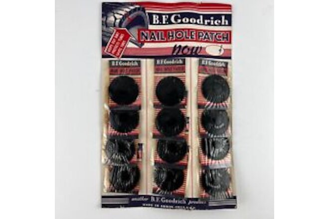 BF Goodrich Tires Nail Hole Patch Automotive Garage Counter-top Display COMPLETE