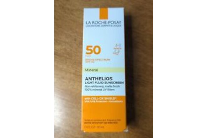 La Roche Posay Anthelios Sunscreen SPF 50 Mineral Light Fluid 1.7 fl oz 50ml
