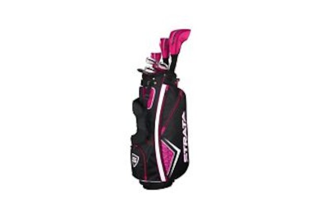 Strata Women's Golf Package Set 11pc Right Hand 4PKR190611007