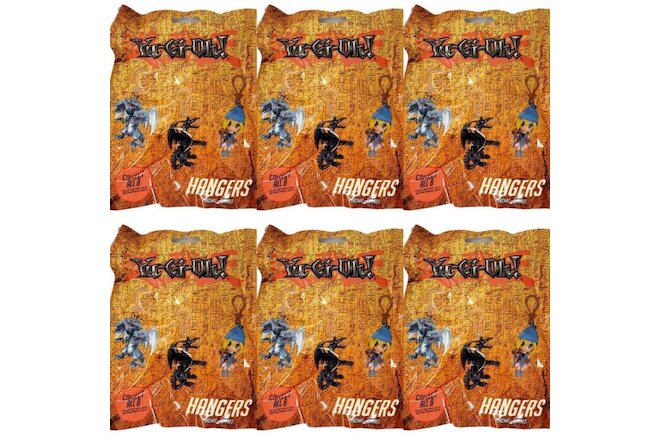 Yu-Gi-Oh! by Surreal Figure Clip Hangers - Lot of 6 New + Sealed Blind Bags