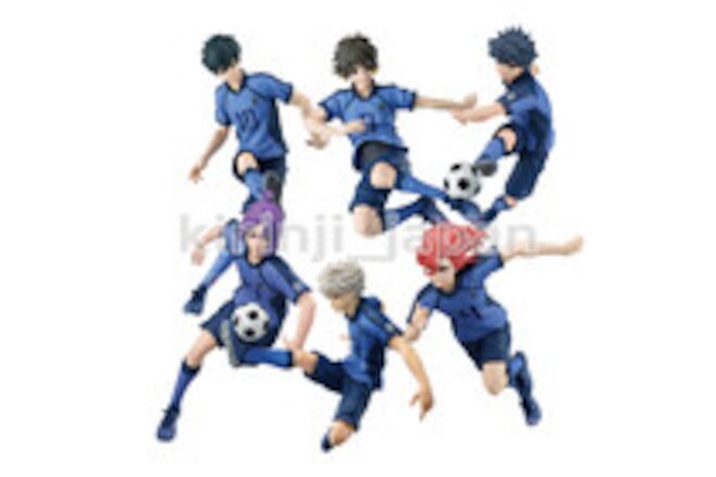 Blue Lock Rin Itoshi Reo Mikage Seishiro Nagi Yoichi Hyoma Meguru Figure Set Pre