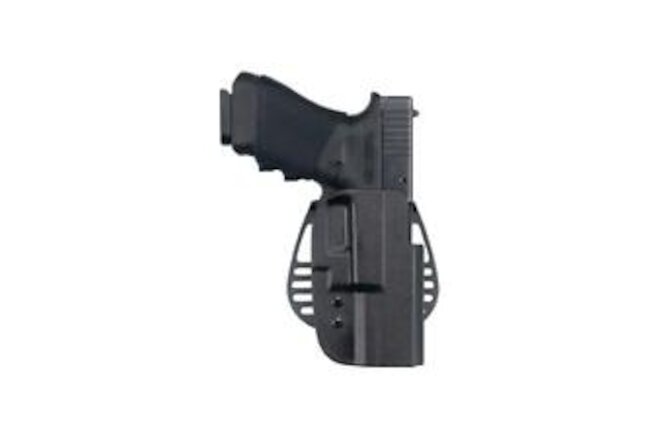 Uncle Mike's Kydex Off-Duty and Concealment OT Hip Holster with PBA (Black, S...