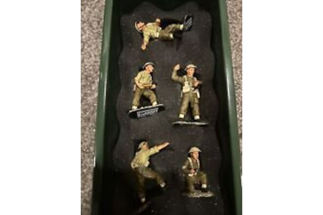 King & Country:  Boxed Set EA04 Part 2 - British 8th Army Gun Crew. MIB