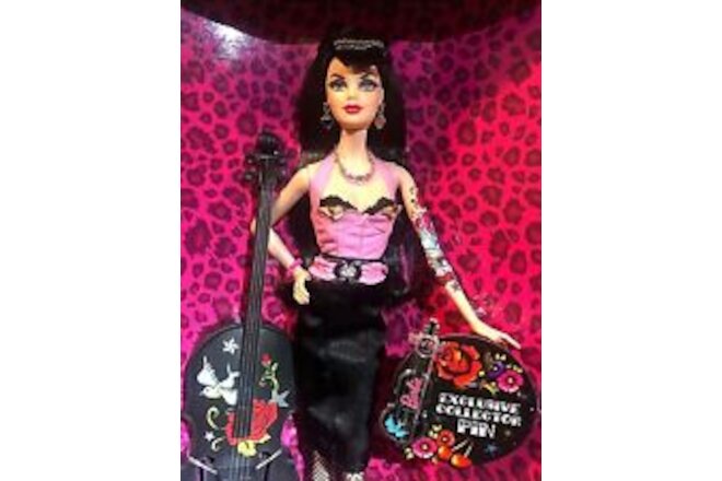 Hard-Rock Cafe  "Rock On"  gold-label Barbie collector Doll