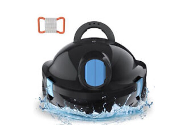 Y10 Cordless Robotic Pool Cleaner, Automatic Pool Vacuum, 90 Mins Runtime, Self-