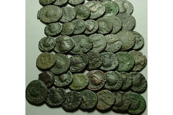 Lot of 3 Rare original Ancient Roman Antoninianus coins Probus Aurelian Claudius