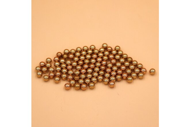 1/4'' ( Inch ) ( 6.35mm ) 20PCS Solid Brass Bearing Balls (H62)