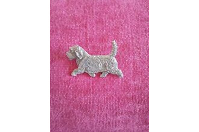 Petit Basset Griffon Vendeen Pin Trotting 91F DOG jewelry by Cindy A. Conter