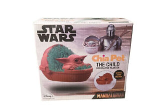 Star Wars Yoda Chia Pet The Child Decorative Planter Star Wars Mandalorian